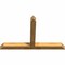 Ekena Millwork Portland Rough Sawn Timber Gable Bracket, Western Red Cedar, 84"W x 53"H x 6"D x 6"F, 15/12 Pitch GBW084X53X0606POR00RWR - alternate 5
